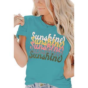 Mousya Women's Sunshine Funny Graphic T-Shirts SZ S: NWOT